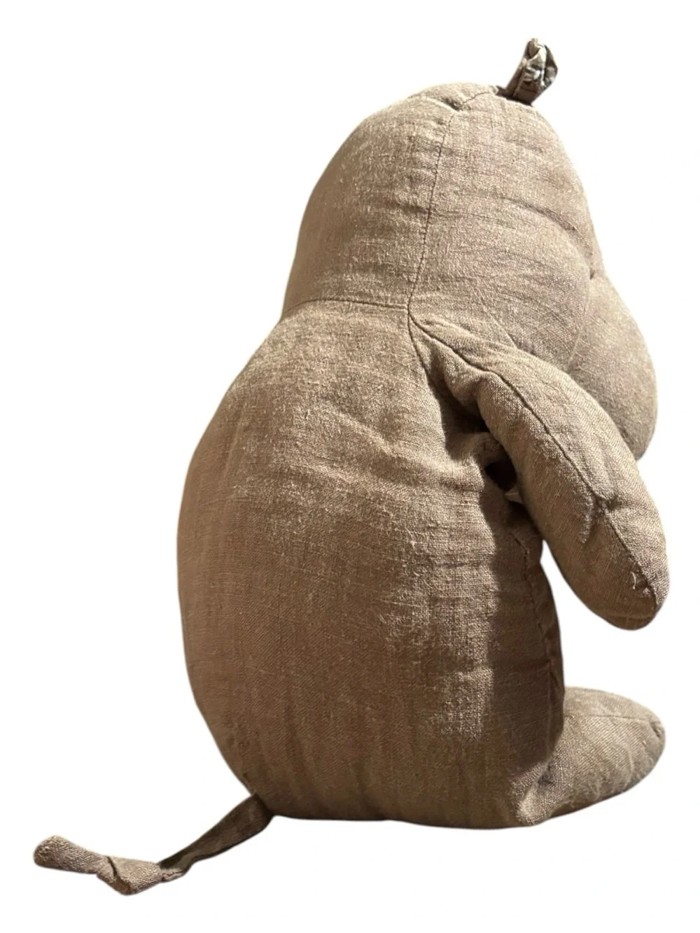 MAILEG Brown Plush Rhino Toy